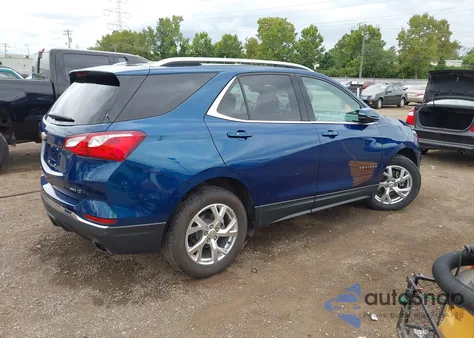 2019 Chevrolet Equinox Lt из США, поврежденный, VIN 2GNAXVEX6K6209652